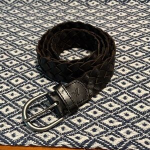 American Eagle Outfitters Black Braided Belt